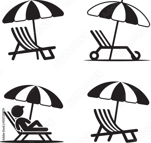 Simple Black Umbrella Silhouette Vector Illustration

Open Umbrella Icon for Rainy Day Concept Design

Classic Umbrella Shape Vector Clipart

Silhouette of Umbrella for Weather or Monsoon Design

Roma