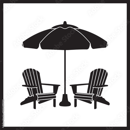 Umbrella in the Rain: A monochromatic artistic depiction of an umbrella shielding from a downpour, emphasizing protection and weather-related elements.