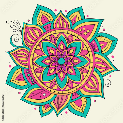 abstract vector background with flowers, pattern, vector, illustration, design, decoration, art, flower, floral, wallpaper, color, frame, card, texture, cartoon, circle, fish, style, shape, music, ret