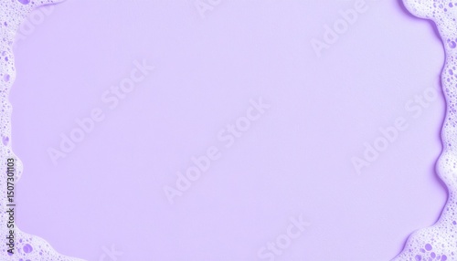 Bubbles rising on lavender surface creative photography studio setting macro view abstract concept