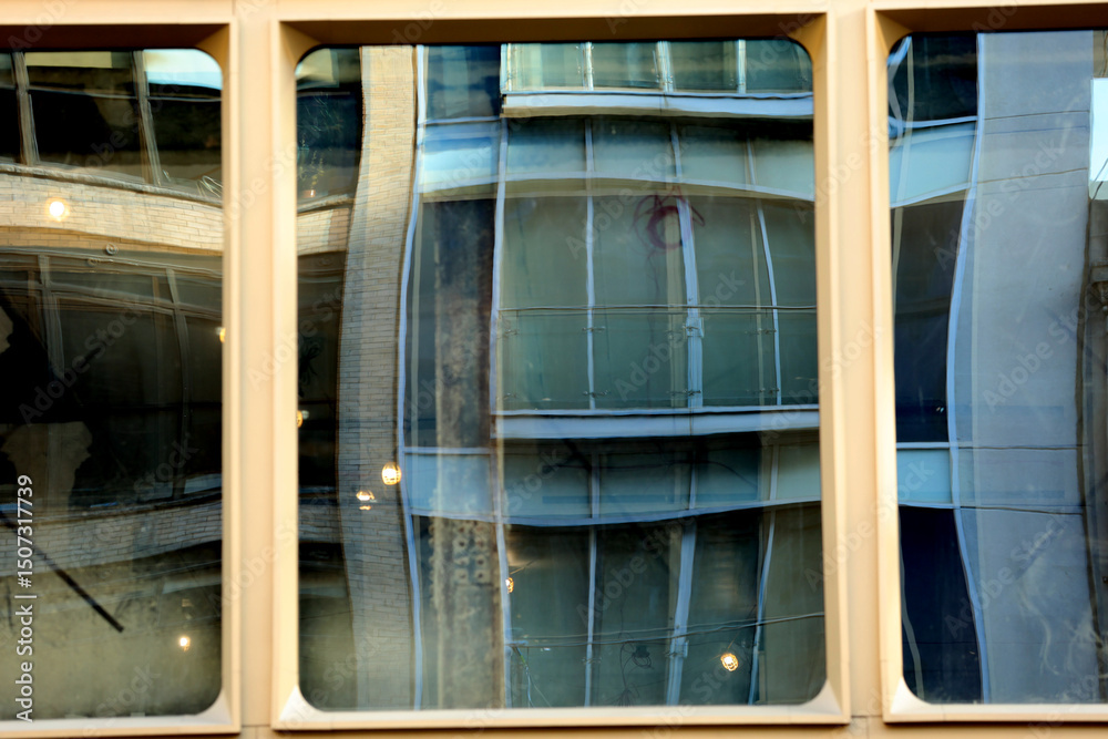 Obraz premium windows of a modern building