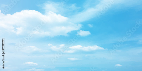 	
sunny sky blue light watercolor background. Aquarelle painting brush effect card paper textured canvas cloudy smoke space for text, entertaining card, template. aquamarine color graphics illustratio