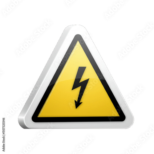 Electrical hazard warning.