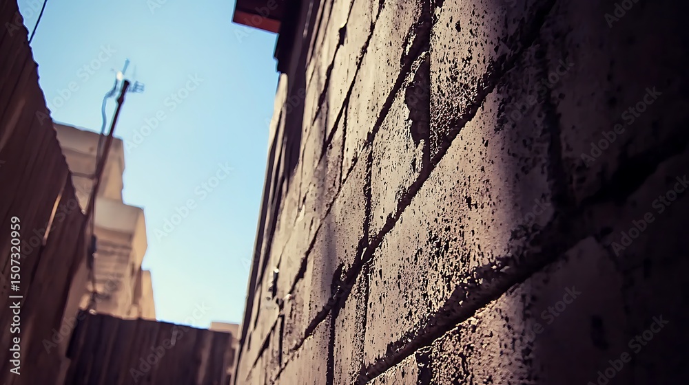 An industrial-style concrete wall with a matte gray finish and a textured surface full of bumps and abrasions An industrial-style concrete wall with a matte gray finish and a textured surface full of bumps and abrasions