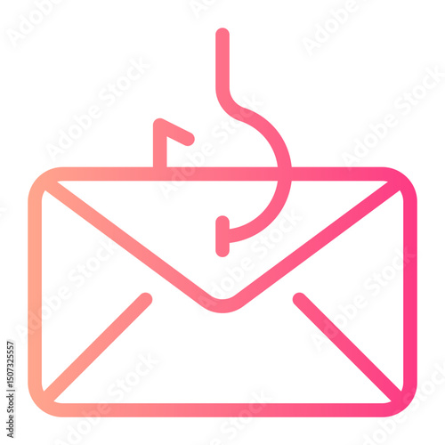 phishing gradient icon