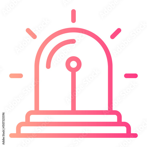 Siren gradient icon