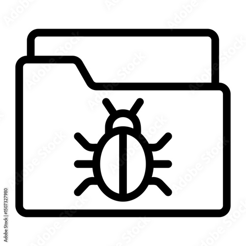 infected line icon