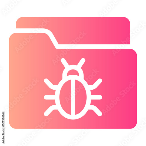 infected gradient icon