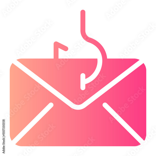 phishing gradient icon