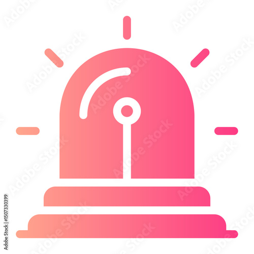 Siren gradient icon