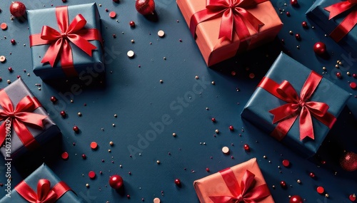 Elegant gift box pattern, repeating design on luxury paper , repeat, luxury