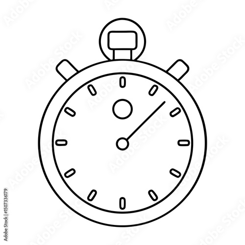 stopwatch vector icon