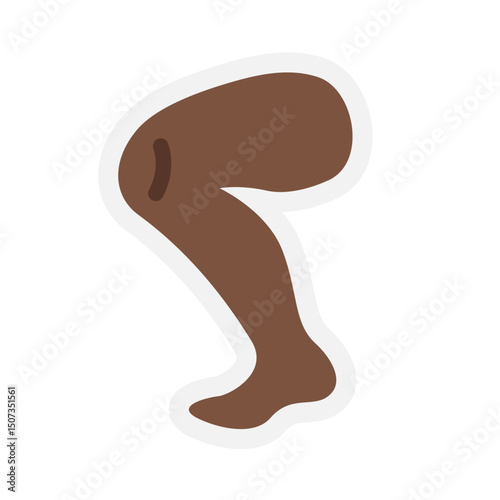 Leg Dark Skin Tone