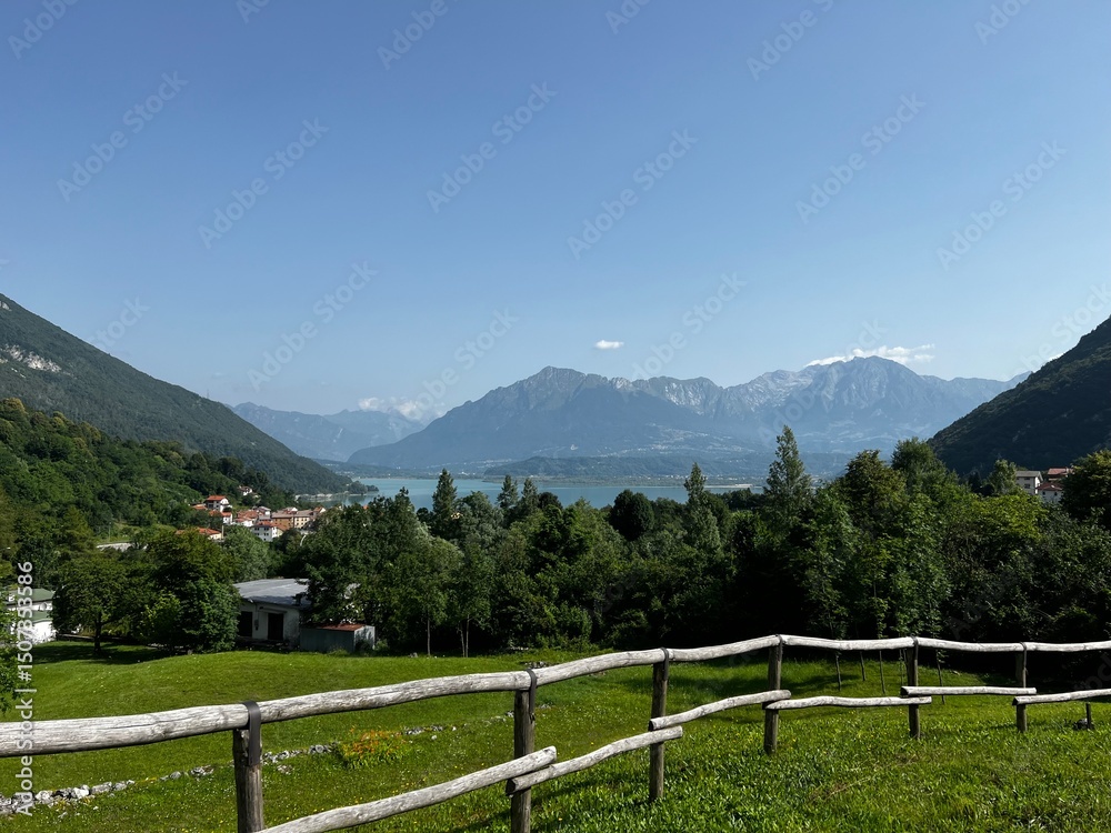 Fototapeta premium mountain landscape in italy