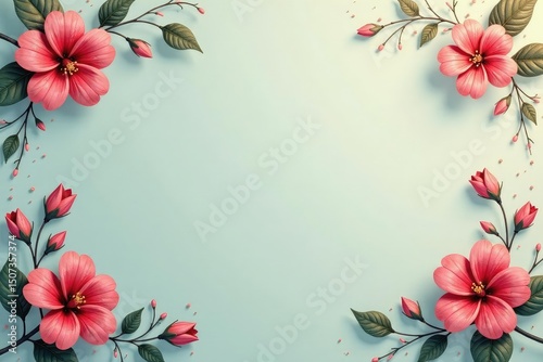 Subtle repeating floral motif on a muted background , pattern, design element