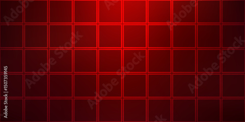 Dark red gradient background with square tile pattern and glowing center, perfect for digital themes, technology, or modern design concepts.