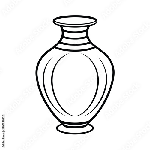 Vase with Metallic Luster Glaze