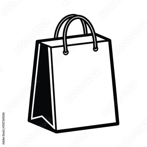 Punched Handle Polythene Bag For Retail