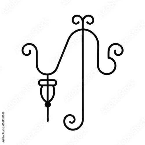Wrought Iron Wall Hooks For Home Decor