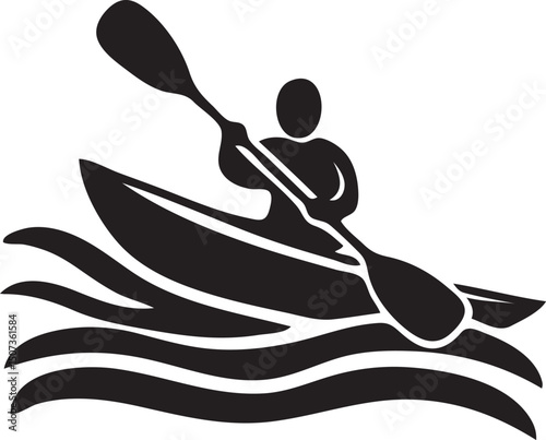 Water Rafting Adventure Icon