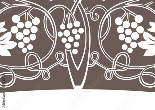 bed grapevine arch back.ai
