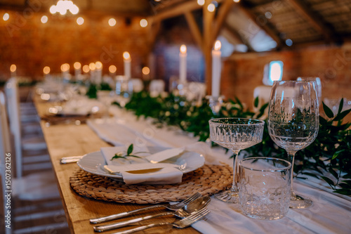 Magical barn wedding venue in Europe