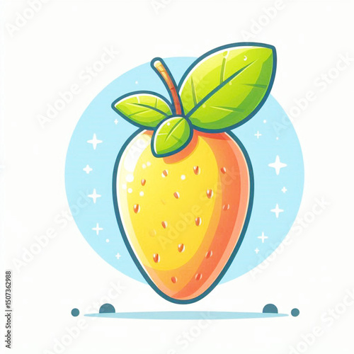 fresh fruit illustration