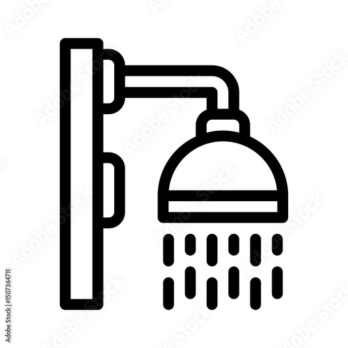 shower line icon
