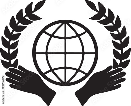  Global Peace and Unity Symbol Icon