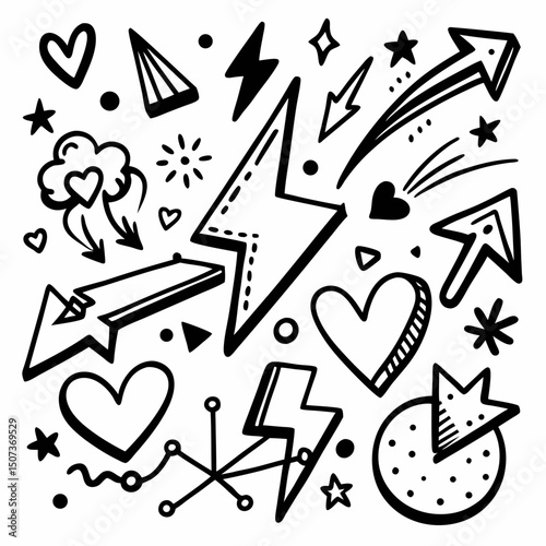 seamless pattern with arrows