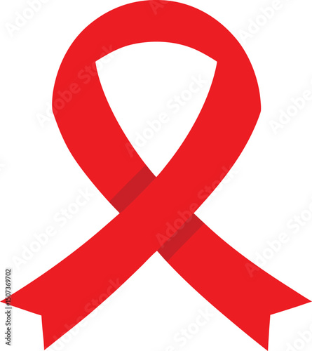 red aids awareness ribbon