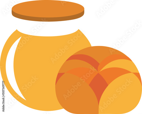 jar of apricot jam