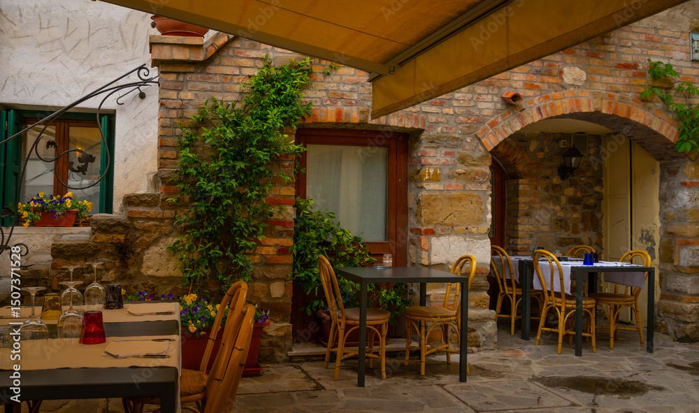 Obraz premium Ristorante Grado Romantico