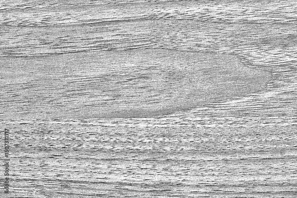 Fototapeta premium Black and white wood overlay texture on a transparent background