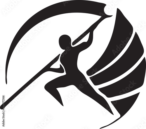  Javelin Throw Sports Silhouette Icon