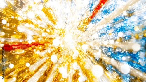 A color-shifting foil texture exhibiting dynamic light interference, where vibrant colors blend and shift across the surface in a fluid pattern.