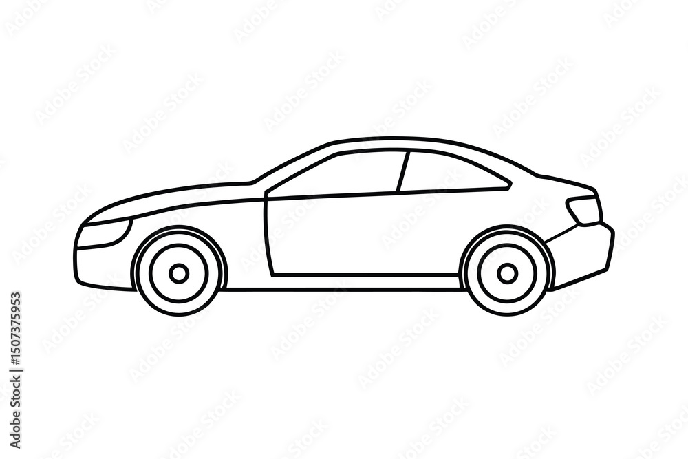 Obraz premium car vector illustration