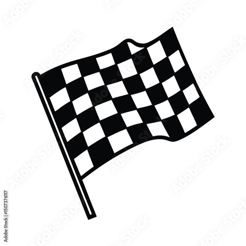 checkered racing flag
