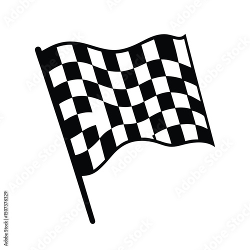checkered racing flag