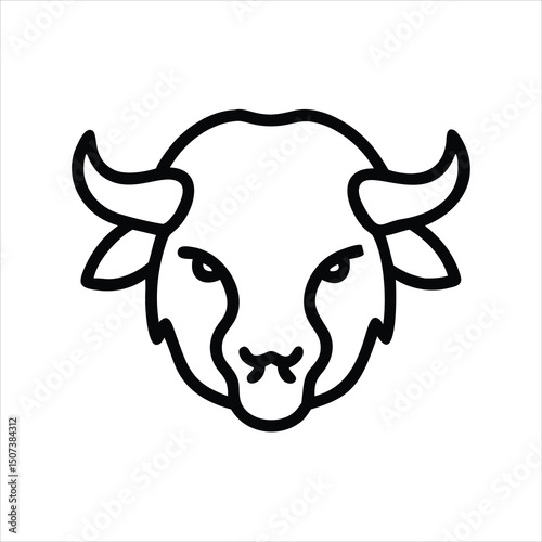 bull head icon