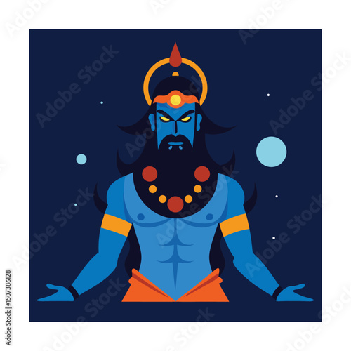 Rahu as a Rogue AI God in a Simulated Multiverse