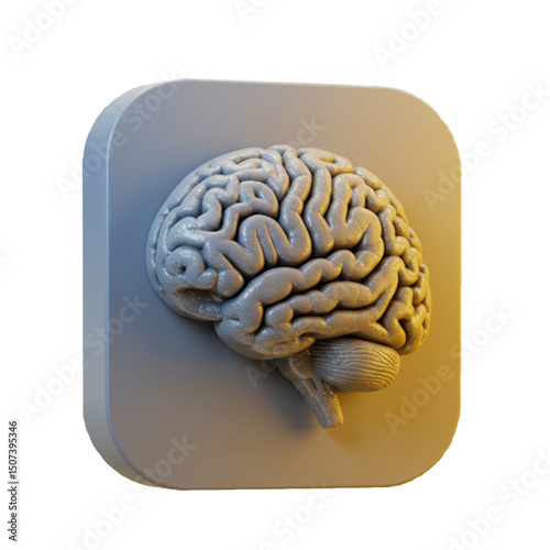 3D brain – neuroscience.