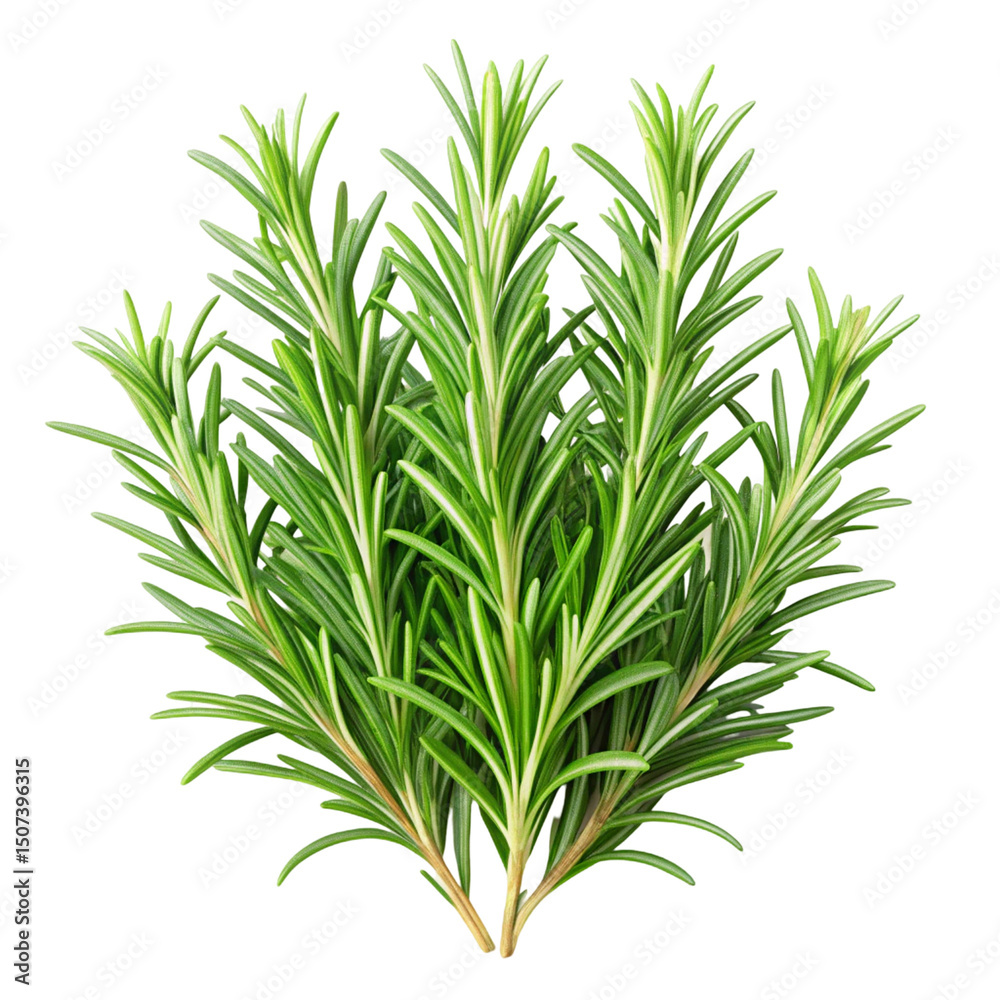 Obraz premium dill isolated on white background