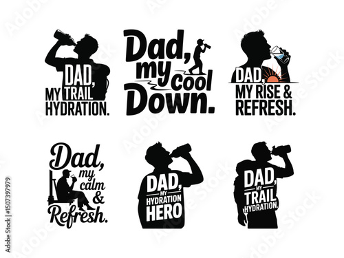 Dad my trail hydration cool down rise refresh calm