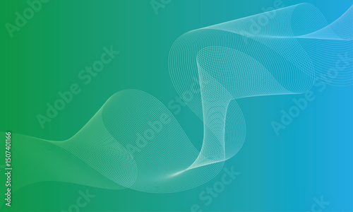 abstract blue background with waves