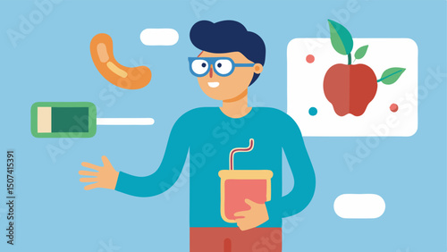Interactive Organs A student interactively learning about the digestive system with AR popups highlighting each role as they follow a virtual food source through the system.