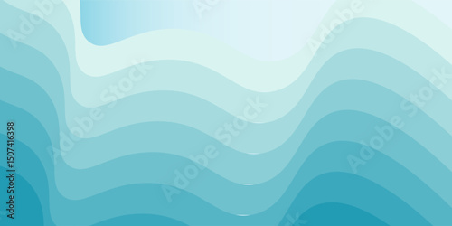 Abstract Wavy Background in Pastel Color Design sweet color