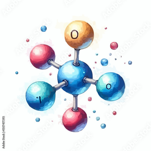 
the representation of a molecule being formed by atoms 34