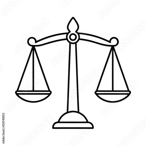 scales of justice law symbol legal balance