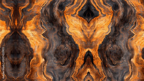 Wallpaper Mural Unpainted plywood panel texture with fine wood lines, perfect for layout backgrounds and material design presentations. Torontodigital.ca